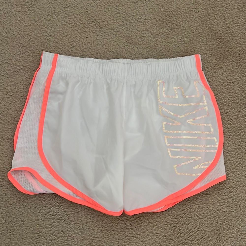 White Nike Athletic Shorts